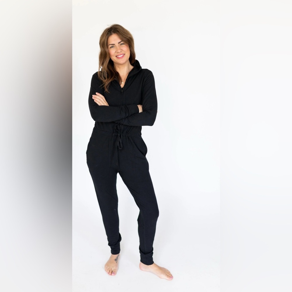 Smash + Tess Classic Black Jumpsuit